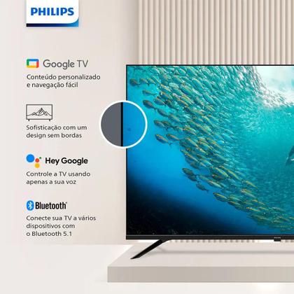 Imagem de Smart TV Philips 50" LED 4K UHD 50PUG7019, Google TV