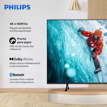 Imagem de Smart tv philips 55" 4k mod pug7300/78 bivolt