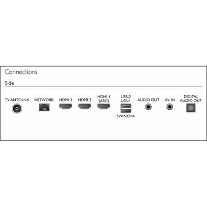 Imagem de Smart TV Philips 55 4K UHD, Google TV, Comando de Voz - 55PUG7019/78