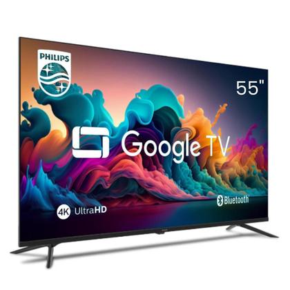 Imagem de Smart tv philips 55 polegadas 4k uhd google assistant
