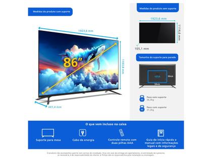 Imagem de Smart TV Philips 86 polegadas, 4K , PUG7019/78