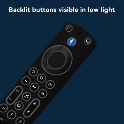 Imagem de Smart TV Pro Remote OROSAUR Voice com botão retroiluminado
