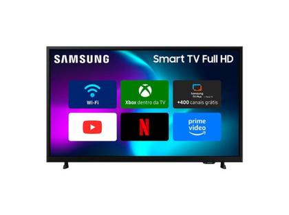 Imagem de Smart Tv Samsung 43" , LED, TIZEN, Wi-fi, FULL HD, Preta - LS43F6000FGXZD