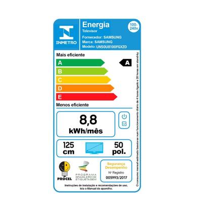 Imagem de Smart TV Samsung 50 Polegadas 4K Crystal UHD UN50U8600