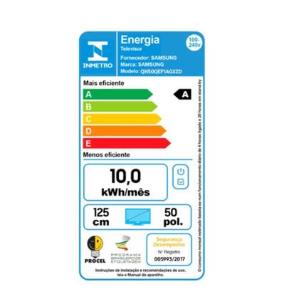 Imagem de Smart TV Samsung 50 Polegadas 4K QLED Vision QN50QEF1