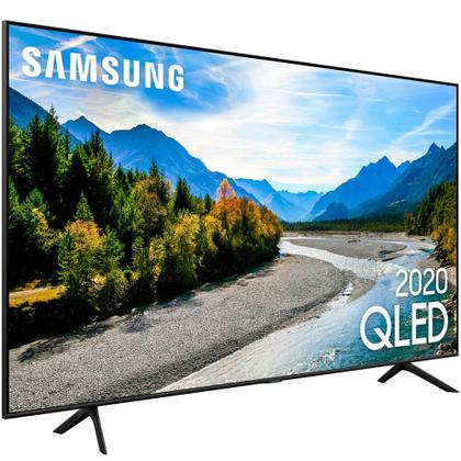 Imagem de Smart Tv Samsung 55 Polegadas QLED WiFi Comando de Voz