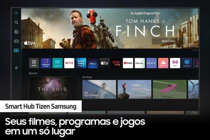 Imagem de Smart TV Samsung 55" UHD 4K 55CU7700 2023, Processador Crystal 4K, Gaming Hub, Visual Livre de Cabos, Alexa built in, Controle Único