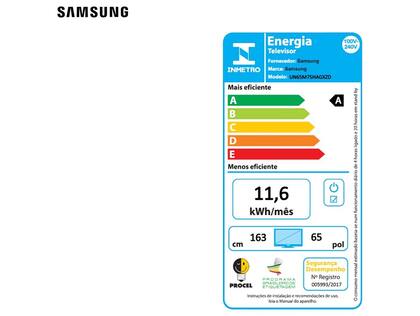 Imagem de Smart TV Samsung 65 Polegadas 4K Mini LED M75H