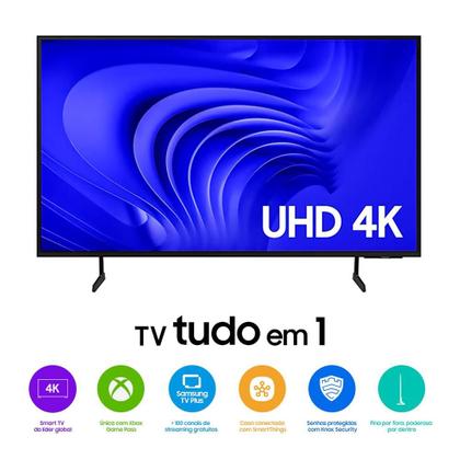 Imagem de Smart TV Samsung 65" UHD 4K 65DU7700 com Xbox Game Pass, IA Energy Mode, Alexa built in