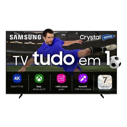 Imagem de Smart TV Samsung 75 Crystal UHD 4K UN75U8100  3 HDMI, Bluetooth 5.2, Preto