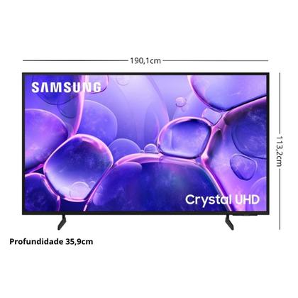 Imagem de Smart TV Samsung 85 Polegadas 4K Crystal UHD UN85U8600