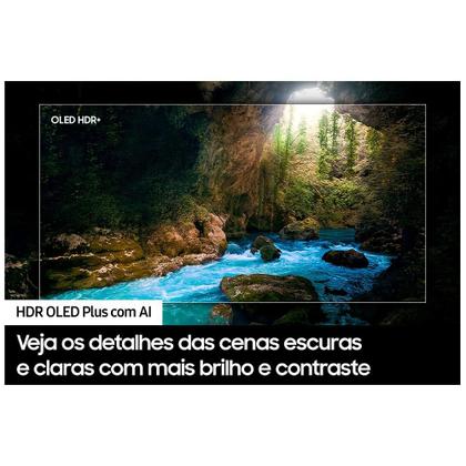 Imagem de Smart TV Samsung AI Big OLED 4K 77S90DB 77" Polegadas Processador com AI e Alexa built in