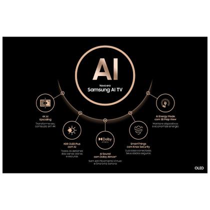 Imagem de Smart TV Samsung AI OLED 4K 65S90D 65" Polegadas Processador com AI e Alexa built in