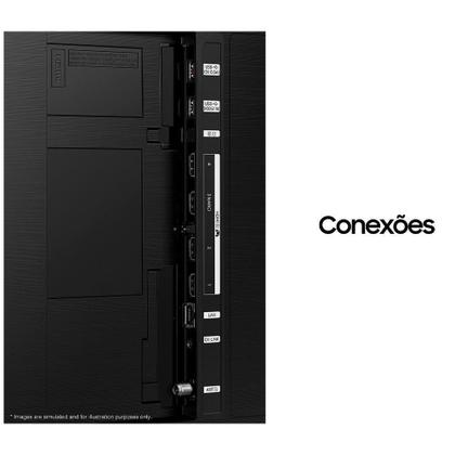 Imagem de Smart TV Samsung QLED 4K 98" Polegadas 98Q80C 2023, Modo Game, Processador com IA, Som Movimento Virtual