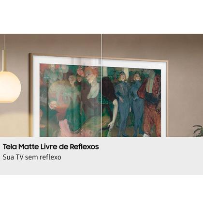 Imagem de Smart TV Samsung Vision AI 43" Polegadas QLED 4K LS03F 2025, The Frame, Processador com AI e Alexa Integrada