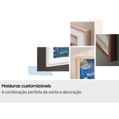 Imagem de Smart TV Samsung Vision AI 43" Polegadas QLED 4K LS03F 2025, The Frame, Processador com AI e Alexa Integrada