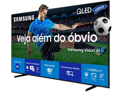 Imagem de Smart TV Samsung Vision AI QLED 75 4K QN75Q7FAAGXZD