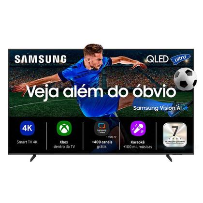 Imagem de Smart TV Samsung Vision AI TV 43 Polegadas QLED Ultra 4K 2025 QEF1