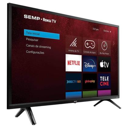 Imagem de Smart TV SEMP 32R5500 32" LED Roku HD Wifi Dual Band