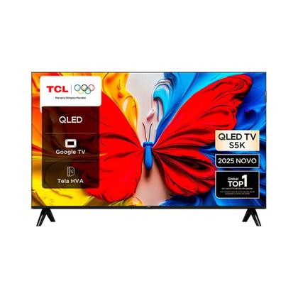Imagem de Smart TV TCL 43" QLED FHD 43S5K Google TV com Wi-Fi Dual Band e Bluetooth Integrados Google Cast
