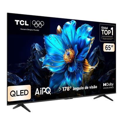 Imagem de Smart TV TCL 65 Polegadas QLED 4K P7K WiFi Bluetooth Google TV HDR10 Dolby Atmos Dolby Vision 65P7K