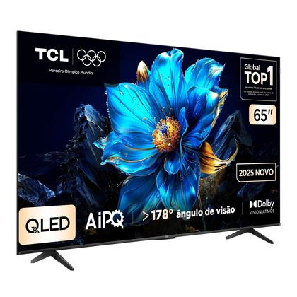Imagem de Smart TV TCL 65 Polegadas QLED 4K P7K WiFi Bluetooth Google TV HDR10 Dolby Atmos Dolby Vision 65P7K