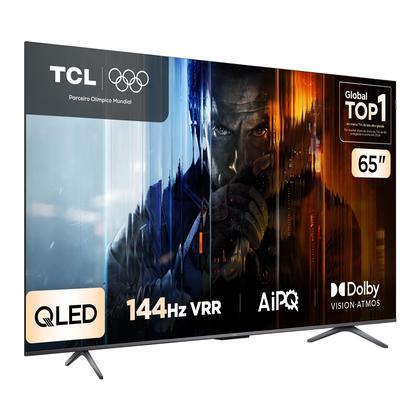 Imagem de Smart TV TCL 65 Polegadas QLED 4K P8K WiFi Bluetooth Google TV 144Hz HDR10+ Dolby Atmos Vision 65P8K