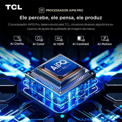 Imagem de Smart TV TCL 65 Polegadas QLED Mini LED 4K C7K WiFi Bluetooth Google TV 4 HDMI 144Hz HDR10 65C7K