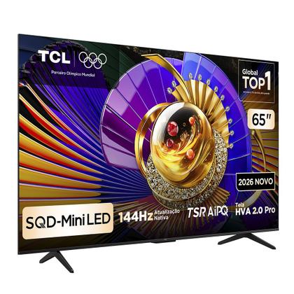 Imagem de Smart TV TCL 65 Polegadas SQD-Mini LED 4K C7L WiFi Bluetooth Google TV HDR10+ Ultra Slim 65C7L