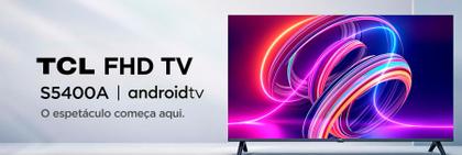 Imagem de Smart TV TCL LED 32" Full HD Wi-Fi Android TV Comando de voz 32S5400AF