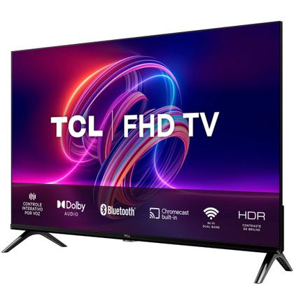 Imagem de Smart TV TCL LED 32 Polegadas Full HD Wi-Fi Android TV Comando de Voz 32S5400AF