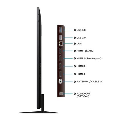 Imagem de Smart TV TCL QD-Mini LED 4K 65" Polegadas com Google Assistente, Dolby Vision IQ e Wi-Fi - 65C7K