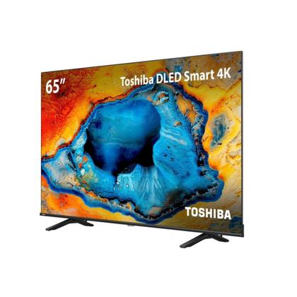 Imagem de Smart TV Toshiba 65 Polegadas 4K DLED VIDAA 65C350NS