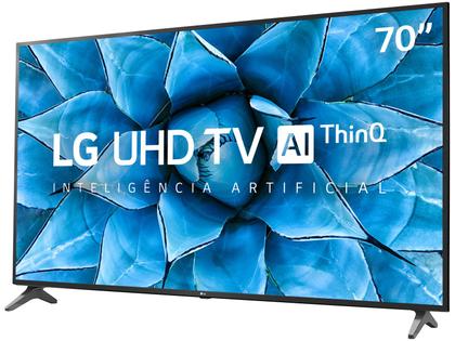 Smart TV UHD 4K LED 70” LG 70UN7310PSC Wi-Fi - Bluetooth HDR