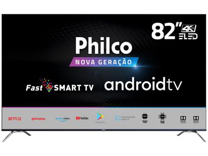 Imagem de Smart TV UHD E-LED 82” Philco PTV82K90AGIB