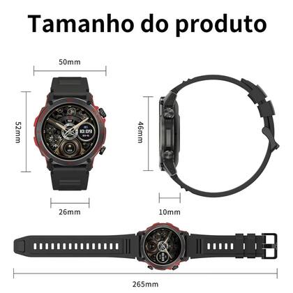 Imagem de Smart Watch Esportivo Masculino Relógio Inteligente Digital