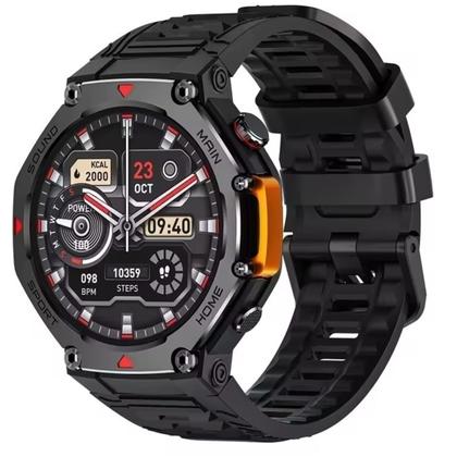 Imagem de Smart Watch Inteligente M-Rex 4 Tatico Militar Relogio Masculino Monitor Esportivo Ciclismo Academia