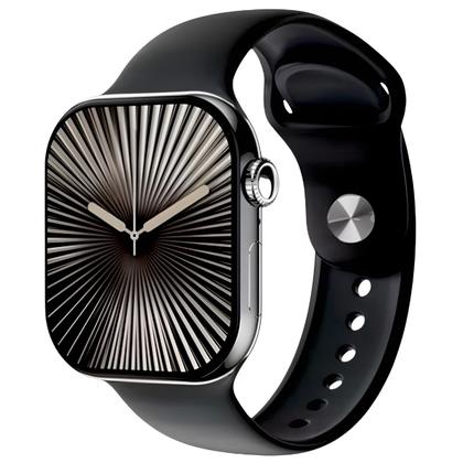 Imagem de Smart Watch Relogio W10 46mm Masculino Feminino Lançamento Microwear Original Kit Com Acessorios