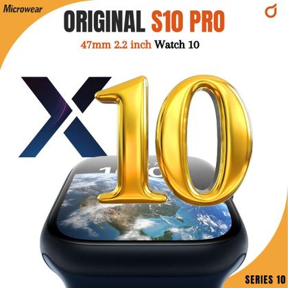 Imagem de Smart watch S10 Pro X10 Original 2025 com Tela Amoled NFC