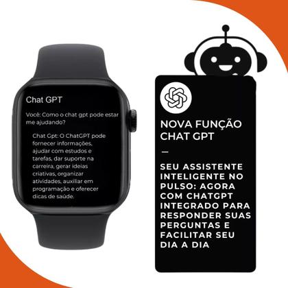 Imagem de Smart watch S10 Pro X10 Original 2025 com Tela Amoled NFC