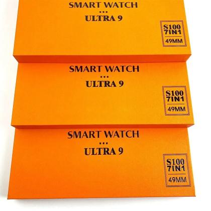 Imagem de SMART WATCH  S100, com 7 Pulseiras capa protetora e Tela HD 