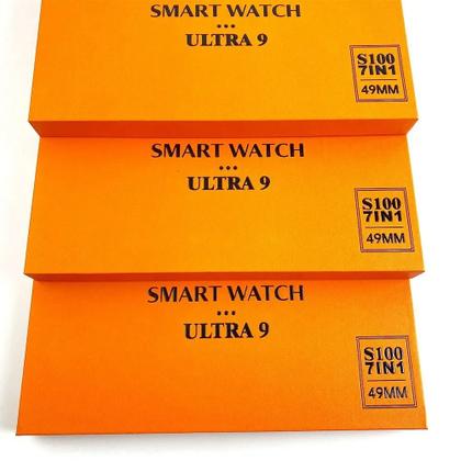 Imagem de SMART WATCH  S100, com 7 Pulseiras capa protetora e Tela HD