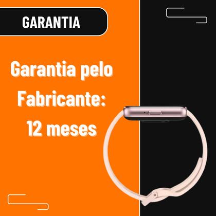 Imagem de Smartband Galaxy Fit3 Compativel Com Android Tela 1.6 Amoled Rosé Bluetooth v5.3 Bateria 208mAh