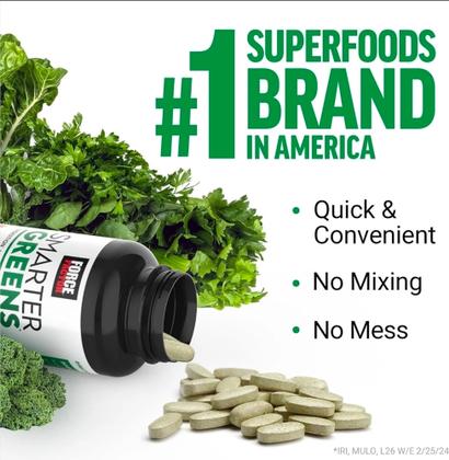Imagem de Smarter Greens Force Factor 90 Tablets