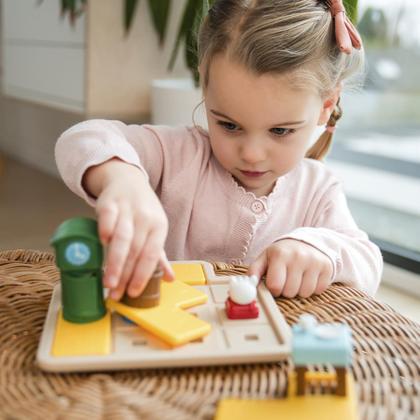 Imagem de SmartGames Hide and Goat Seek - um jogo de quebra-cabeça pré-escolar para crianças de 3 a 7 anos com 48 desafiadores e um livro ilustrado bônus