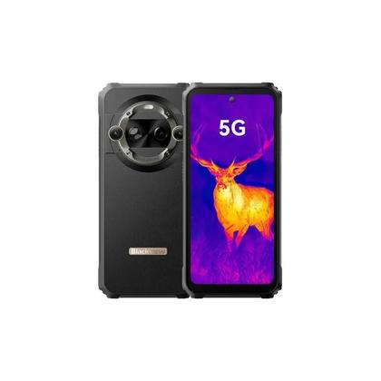 Imagem de Smartphone Blackview BL9000 Pro 512GB, 12GB RAM, Tela 6,78 Polegadas FHD 120Hz, Câmera 50MP com Sensor Térmico, Bateria 8800mAh, Android 14, Preto