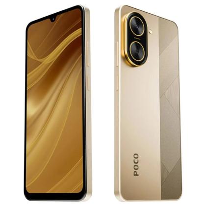 POCO C71 ゴールド Smartphone Celular C71 128Gb 4Gb RAM - Gold - Poco