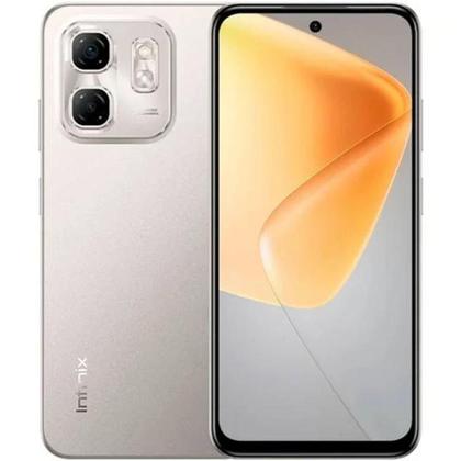 Imagem de Smartphone Celular Infinix Hot 50i 4G, 256GB, 4GB RAM, Câmera 50MP, Android 14, Tela 6,7 HD, Bateria 5000mAh, Dual SIM, CINZA, Versão Global