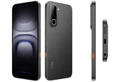 Imagem de Smartphone Celular Infinix Hot 70 256GB, 4GB RAM, 4G, Tela 6,78 polegadas 120 Hz IPS LCD, Câmera 50 MP, Bateria 6000 mAh, NFC, Dual SIM, Grafite