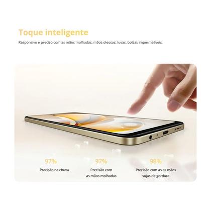 Smartphone Celular Realme Note 70 256GB, 4GB RAM, 4G, Tela 6,74